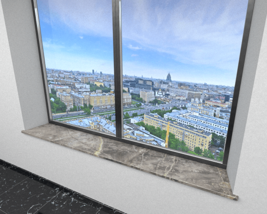 Подоконник из мрамора Фиор Ди Боско