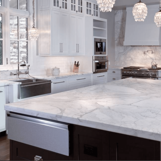 Мрамор Bianco Carrara T