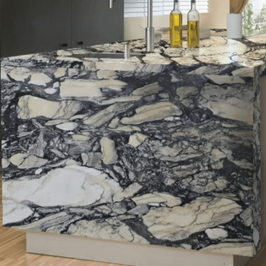 Мрамор Arabescato Rosa