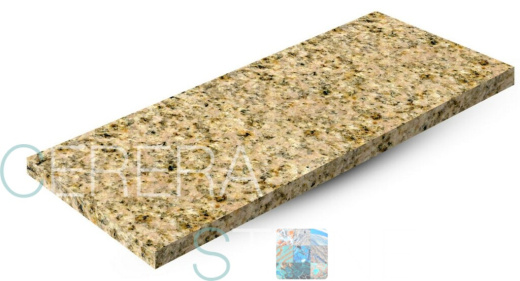 Гранитная ступень Сансет Голд полировка G682 2610*350*30